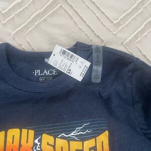 PLACE Kids Navy Max Speed Tee